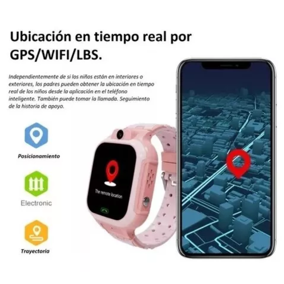 Reloj Inteligente Para Niños 4G GPS Z10