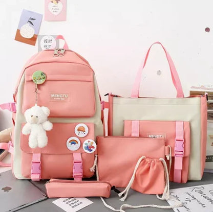 Kit Maleta Mochila Bolsos 5 en 1