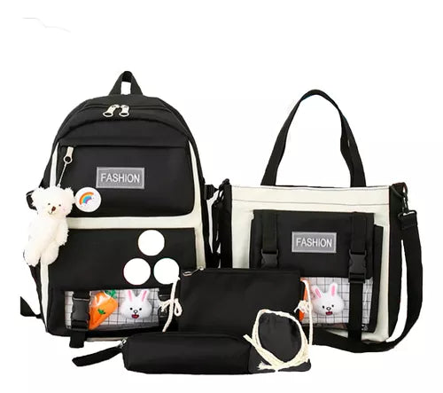 Kit Maleta Mochila Bolsos 5 en 1