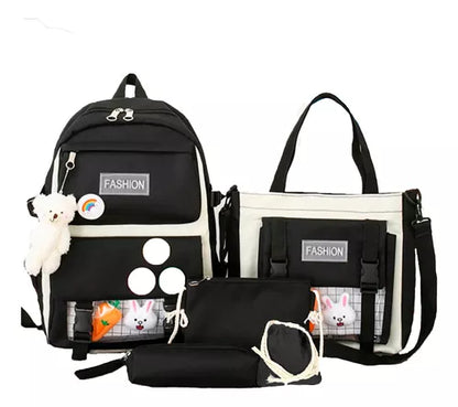 Kit Maleta Mochila Bolsos 5 en 1