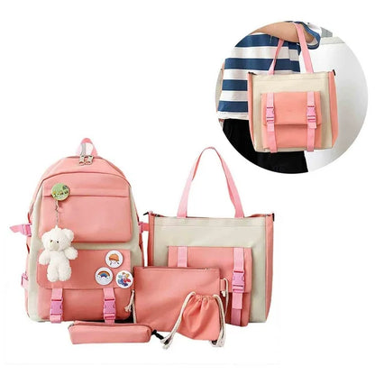 Kit Maleta Mochila Bolsos 5 en 1